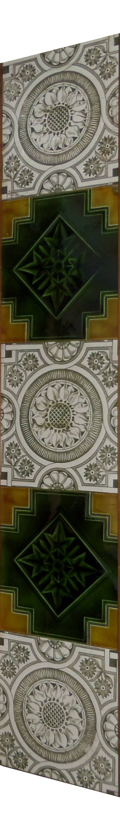 antique tile set